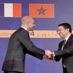 وزيرا فرنسا والمغرب