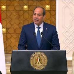  الرئيس المصري عبدالفتاح السيسي
