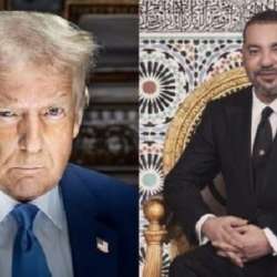 العاهل المغربي والرئيس الأمريكي