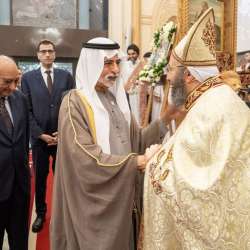 Nahyan bin Mubarak attends Easter celebrations 