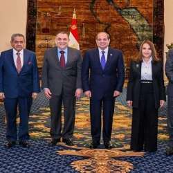 السيسي والوفد الكويتي