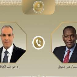 اتصال هاتفى بين وزير الخارجية المصري ونظيره السوداني الجديد