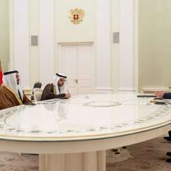 الرئيس بوتين والشيخ سيف بن زايد