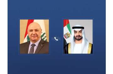 محمد بن زايد وجوزيف عون