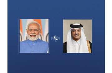 Emir of Qatar, Indian Prime Minister review regional