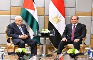 الرئيس السيسي ومحمود عباس