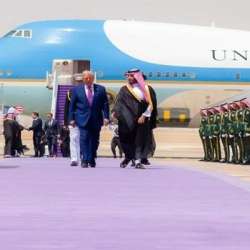 محمد بن سلمان والرئيس ترامب