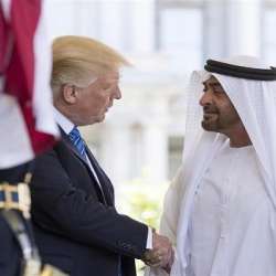 الرئيسان الإماراتي والأمريكي