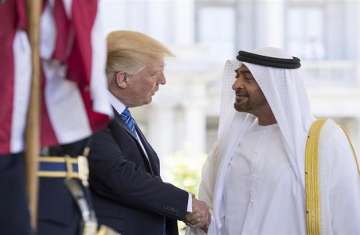 الرئيسان الإماراتي والأمريكي