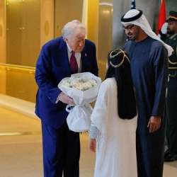 محمد بن زايد ودونالد ترامب