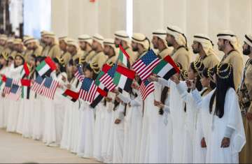 مراسم استقبال ترامب