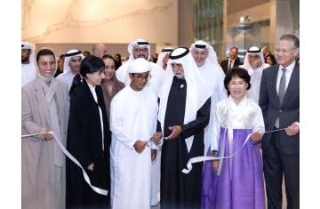 Nahyan bin Mubarak inaugurates ‘Layered Medium