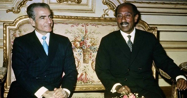 Anwar Sadat and the Shah