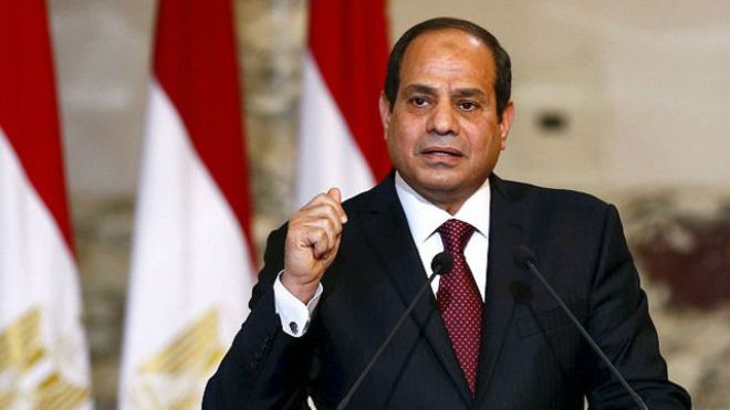 الرئيس المصري عبد الفتاح السيسي