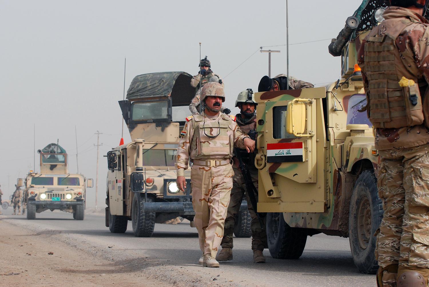 قوات عراقية