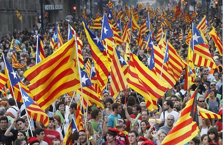 مظاهرات إقليم كتالونيا 
