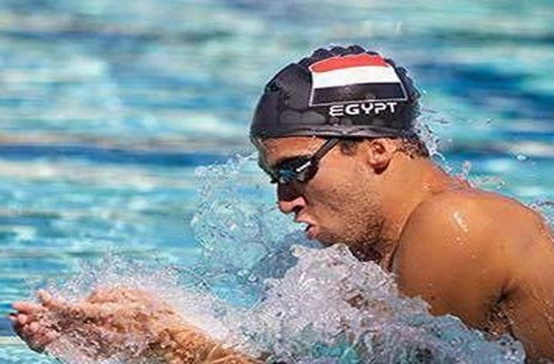 السباح المصري مروان القماش