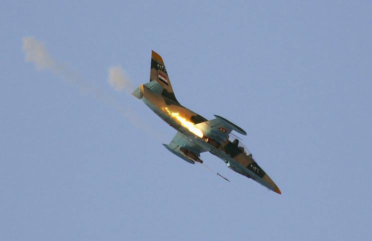 اسقاط طائرة للجيش السوري (صورة أرشيفية) 