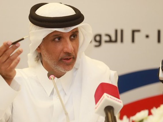 الشيخ حمد بن خليفة بن أحمد آل ثاني رئيس الاتحاد الخليجي لكرة القدم