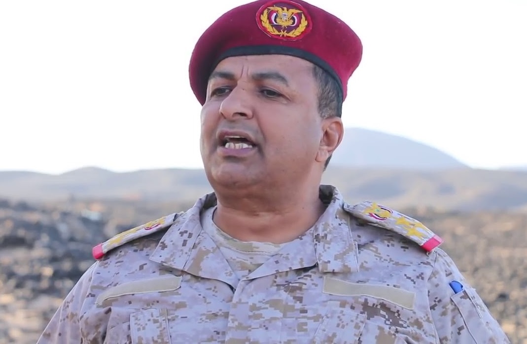 الناطق باسم الجيش اليمني العميد عبده مجلي