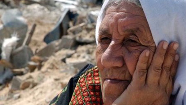 مسنة فلسطينية