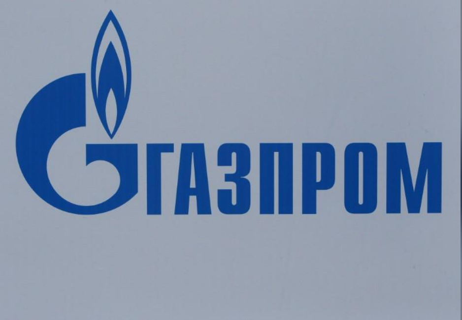 شعار عملاق الغاز الروسي جازبروم
