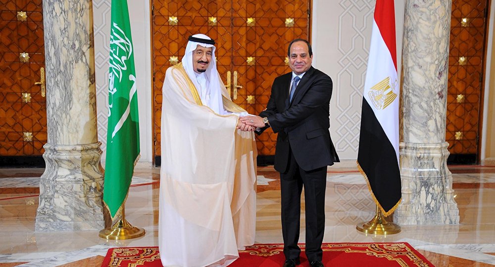  الملك سلمان بن عبد العزيز والرئيس السيسى