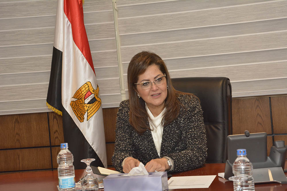  وزيرة التخطيط المصرية هالة السعيد 