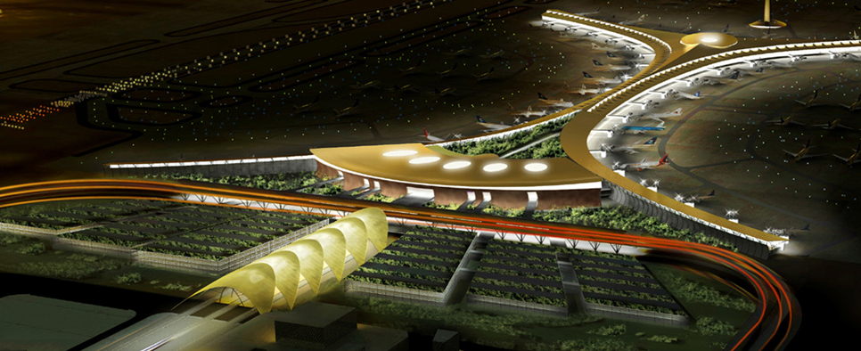 مطار الملك عبد العزيز الدولي الجديد في جدة 