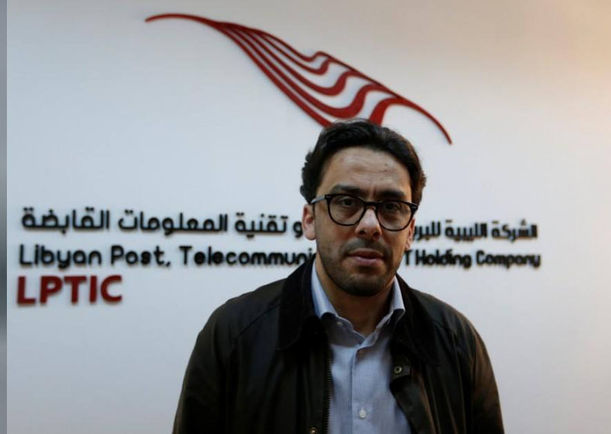 فيصل قرقاب رئيس مجلس إدارة الشركة الليبية للبريد والاتصالات وتقنية المعلومات 