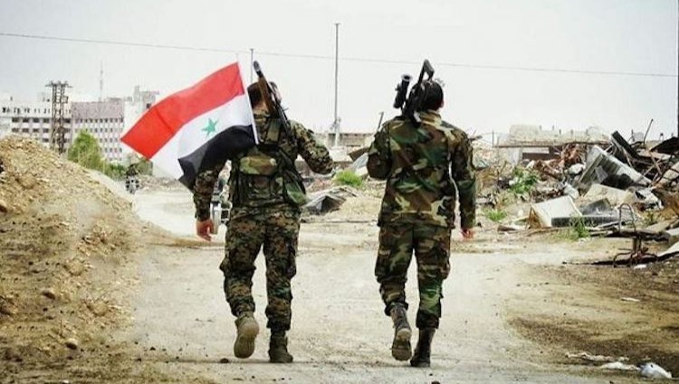 قوات من الجيش السوري