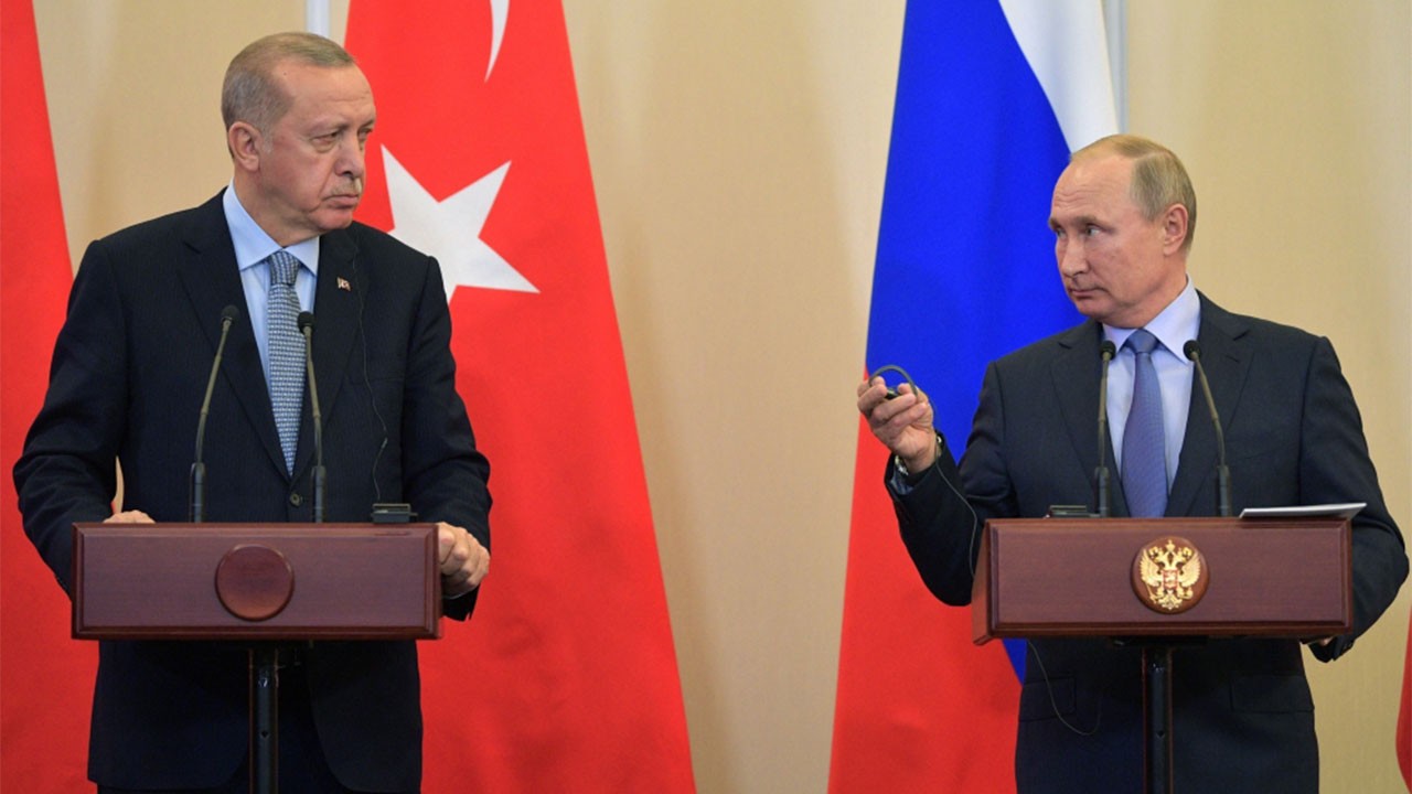 الرئيس الروسي والرئيس التركي