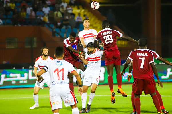 الزمالك المصري في اختبار صعب أمام مازيمبي الكونغولي بدوري