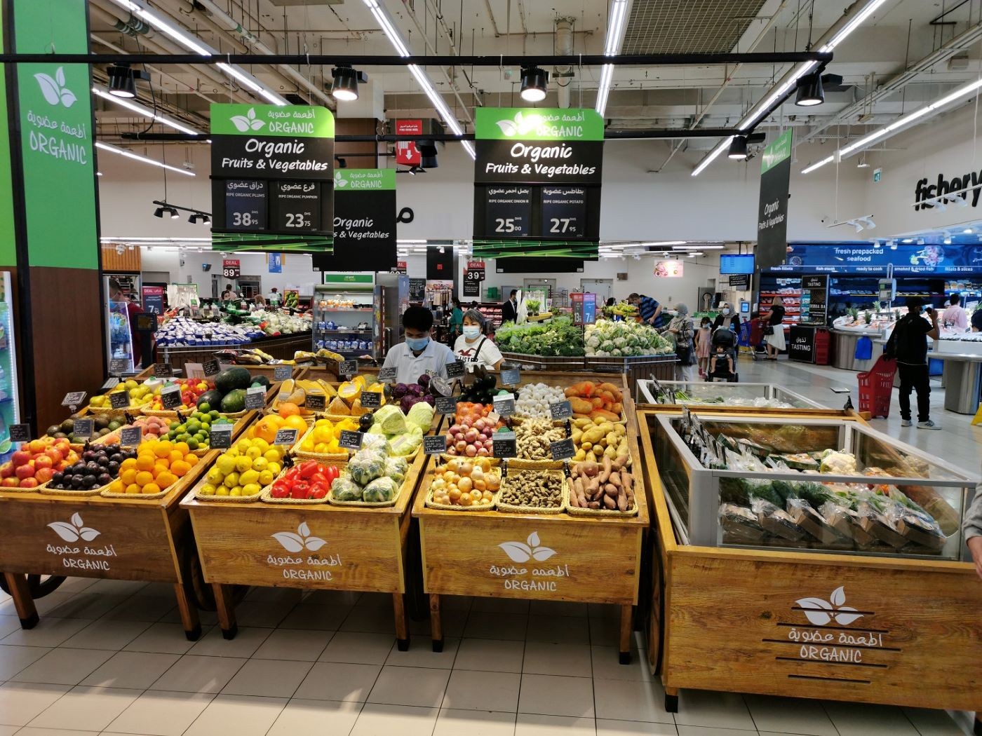 local produce across Carrefour stores in the UAE