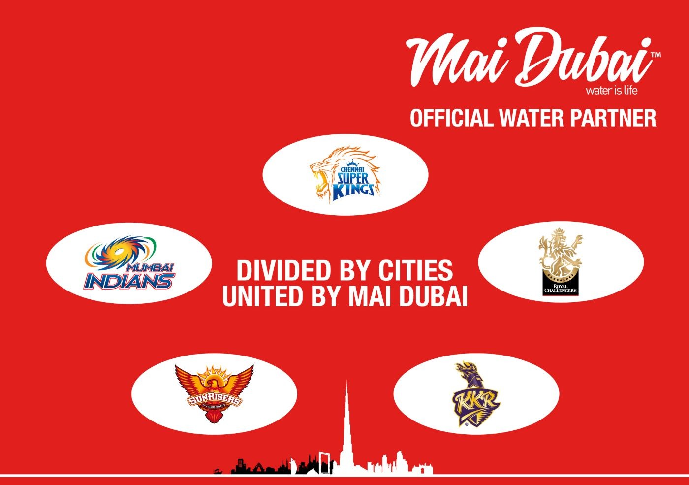 Mai Dubai to take care of the hydration requirements of the defending champions Mumbai Indians