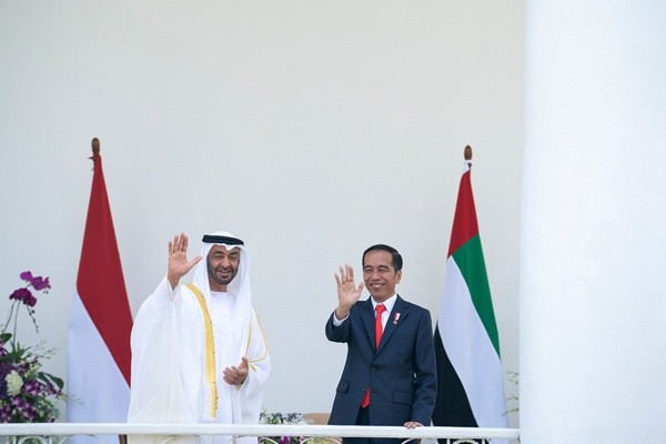 الرئيس الإندونيسي ومحمد بن زايد - أرشيفية
