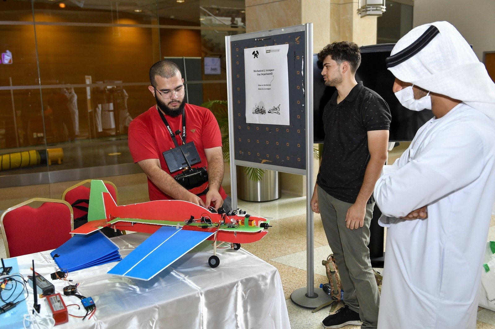 College of Engineering at the UAE University organizes a new student orientation fair for the academic year 2022-2023