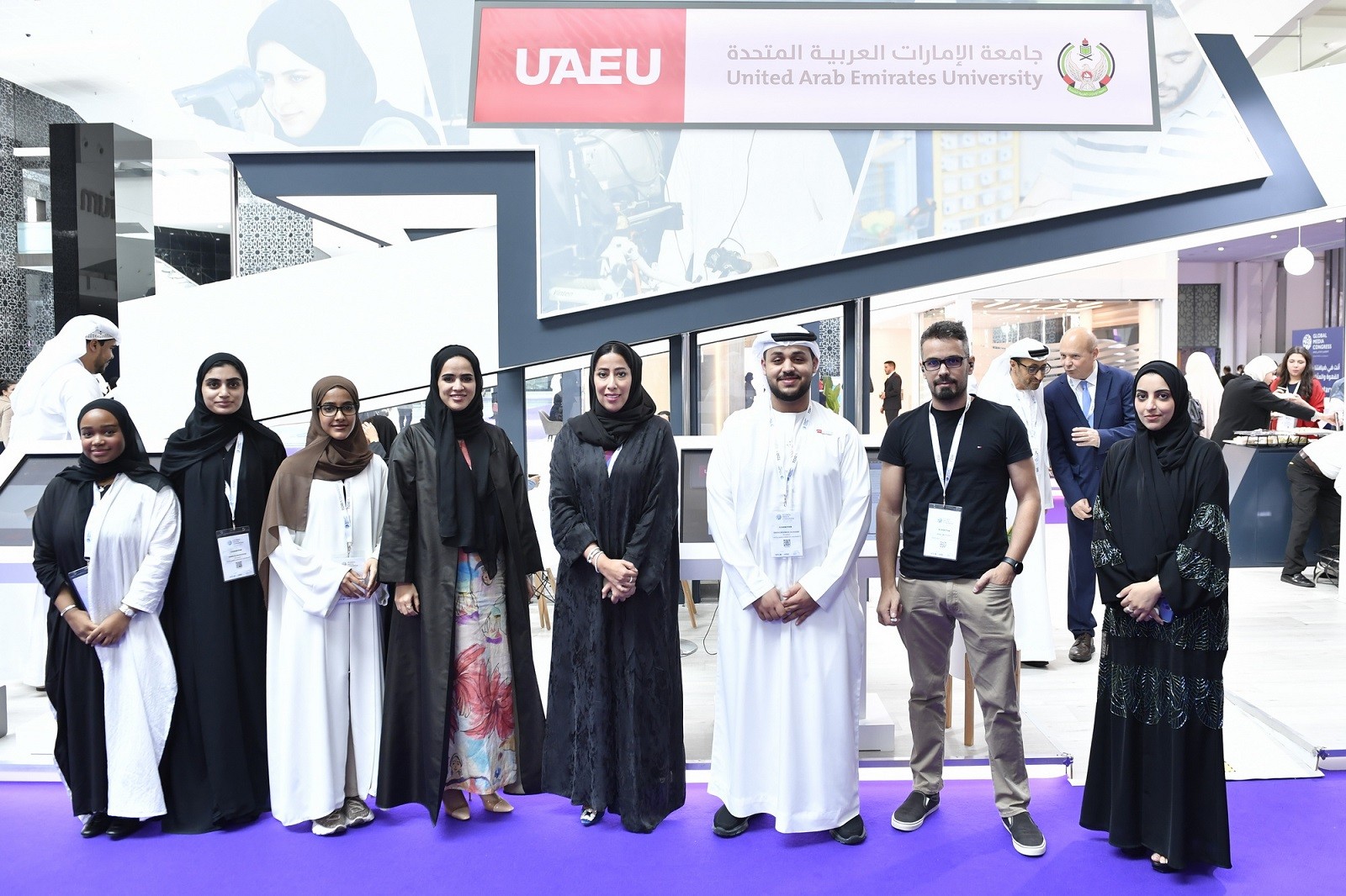 UAE University organizes panel discussions and displays media innovations during the Global Media Congress 2022