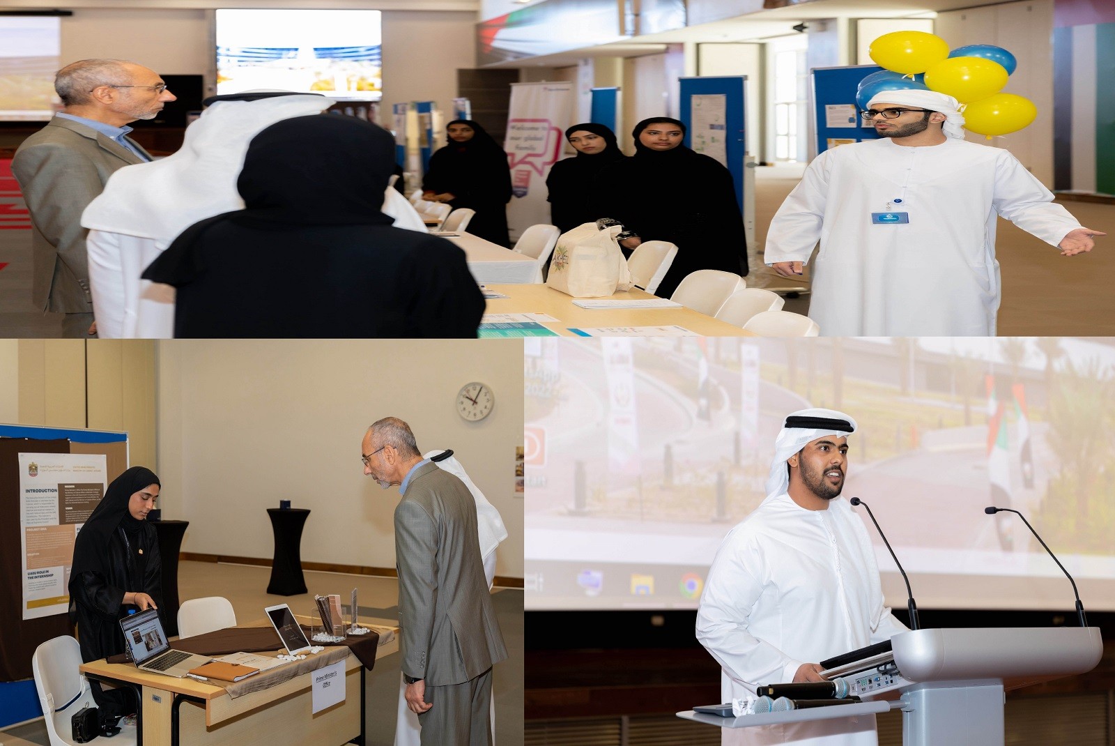 180 Students from College of Business and Economics at UAEU Present their Graduation Projects and Internship Programs