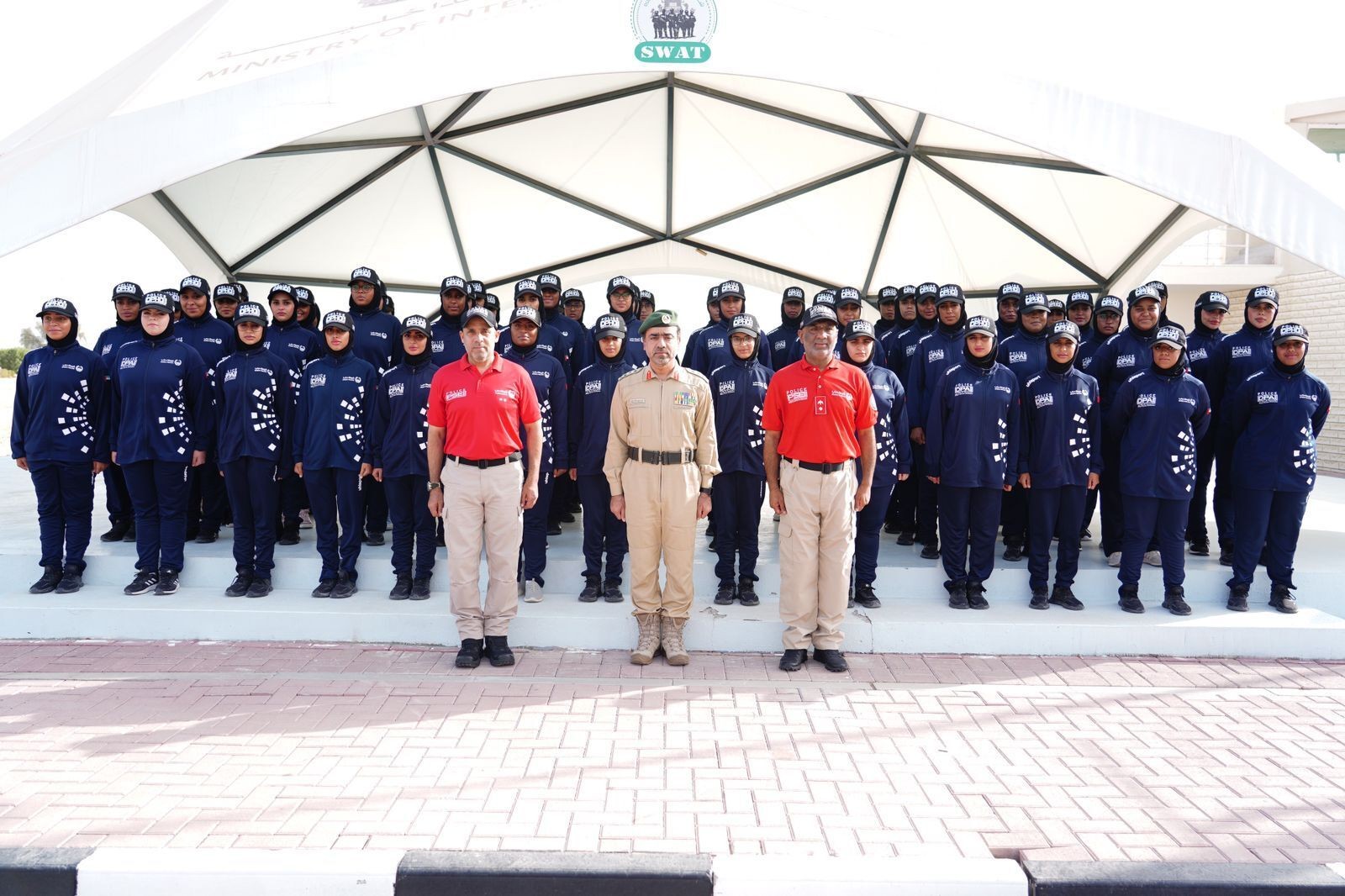 Dubai Police graduates two batches of female officers in 1RF Course