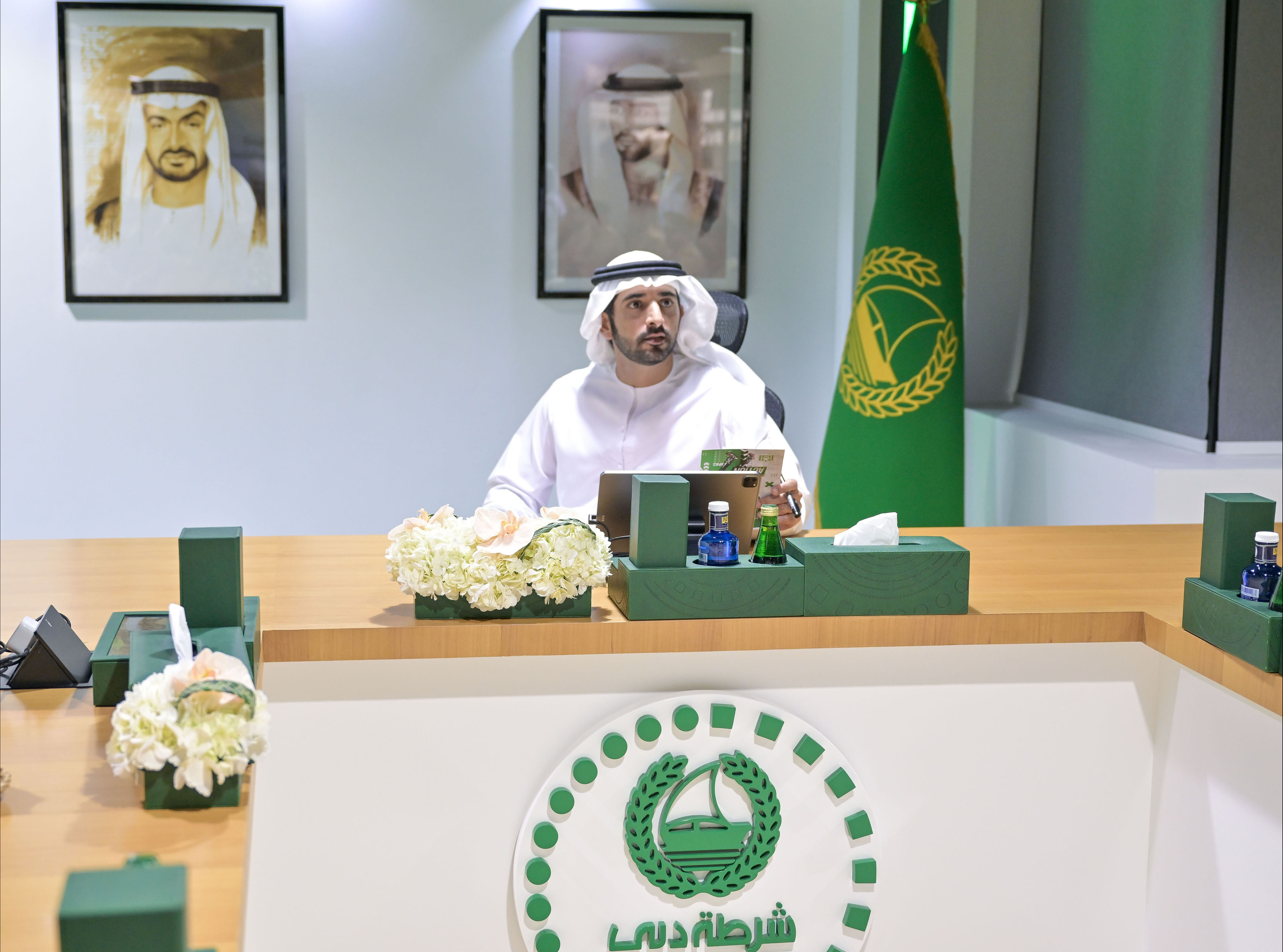 Hamdan bin Mohammed visits Dubai Police Officers Club