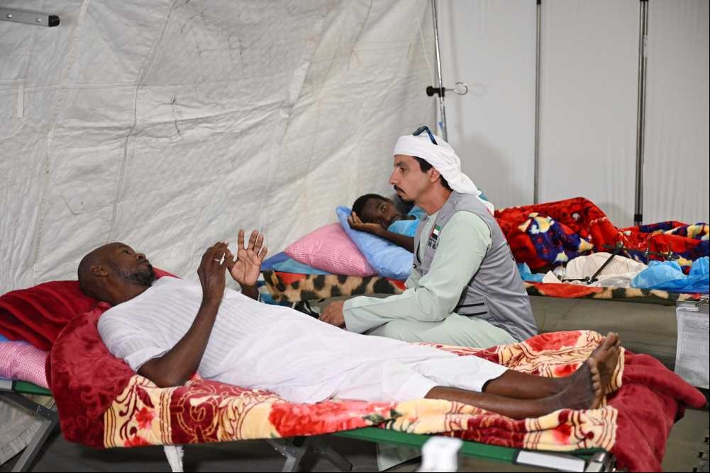 Emirati field hospital in Chad extends medical services to over 12,367 patients