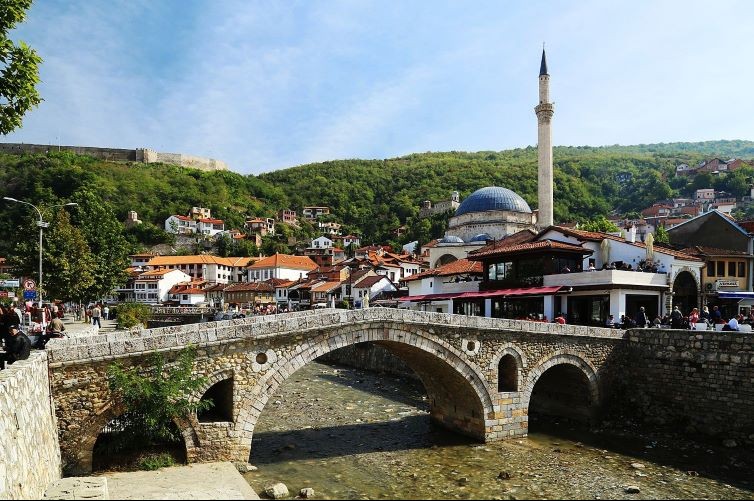 Stone Bridge in Prizren, Kosovo
