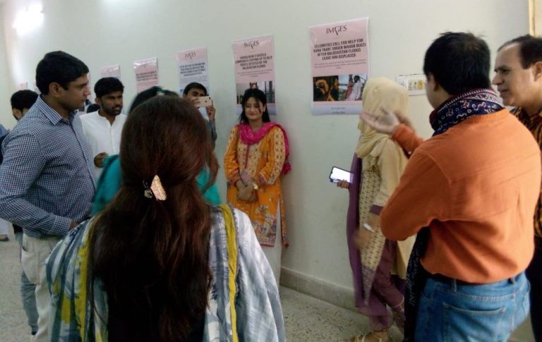 Anthropology students of University of Sindh, Jamshoro, curate Poster Art Exhibition 