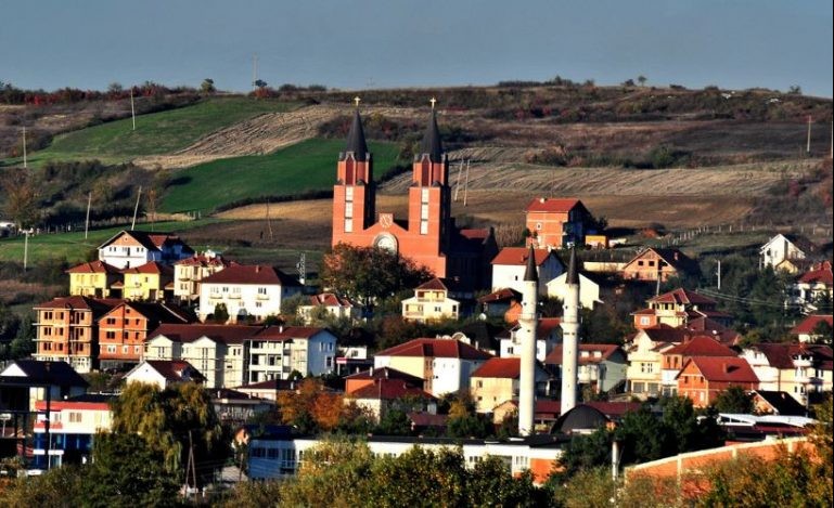 A view of Klina, Kosovo