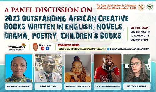  A Panel Discussion: 2023 Outstanding African Creative Books