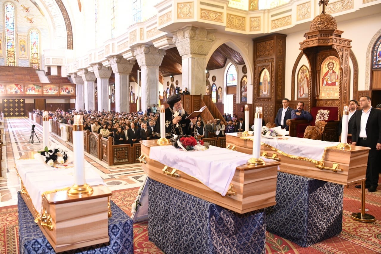 جنازة الرهبان