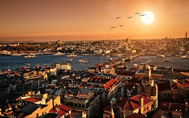 A beautiful view of Istanbul