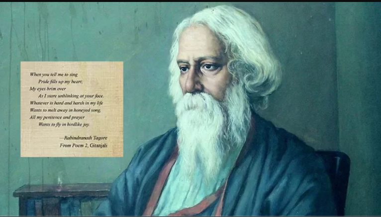 Rabindranath Tagore and a verse from the Gitanjali