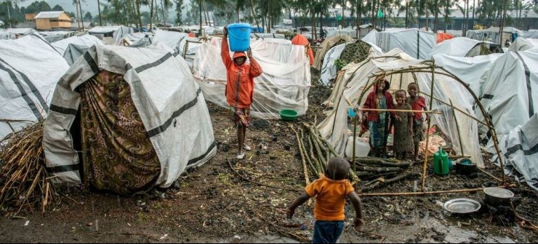 A refugee camp in DR Congo - Photo UNICEF